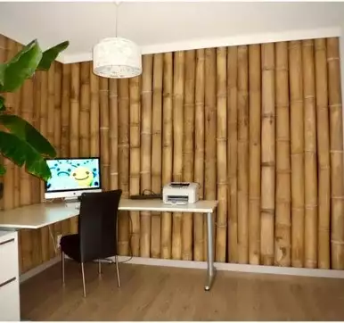 natural wood bamboo cladding