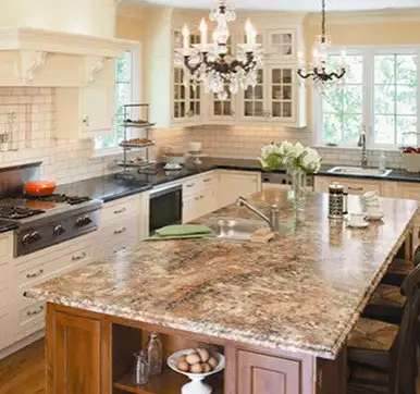 Laminated Kitchen Island Countertop