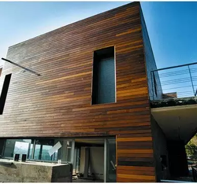 wood facade cladding