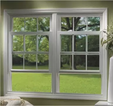 double hung window