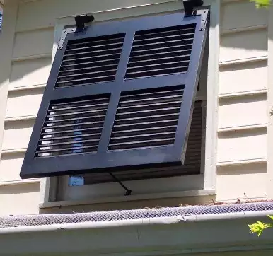 Diy Shutters Closed Louver Style