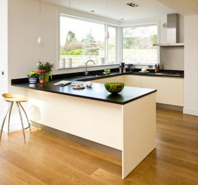 wood floor tile kitchen ideas