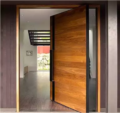 single front door