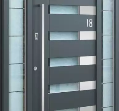 Contemporary lines blended Doors