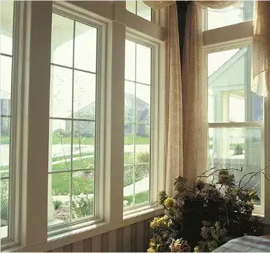 upvc double hung window