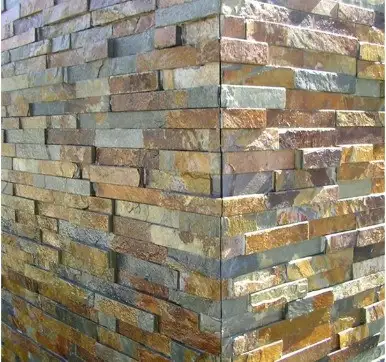 irregular shaped stone Cladding