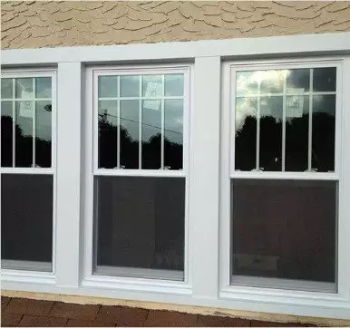 vertical sliding double hung window