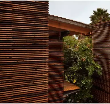 Natural Wood Cladding Design