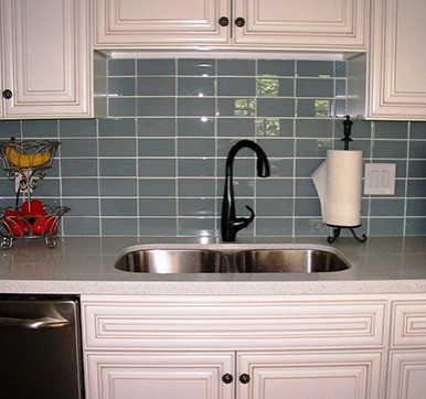 Grey Wall Kitchen Tiles