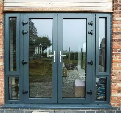 double Aluminium Doors