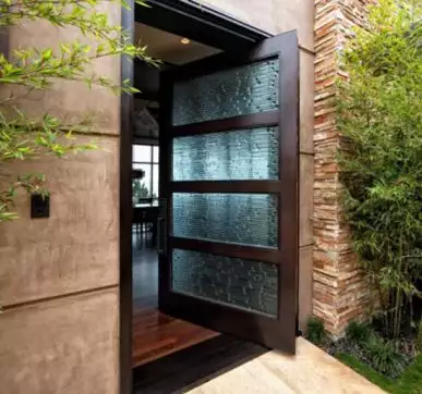 Garden facing doors