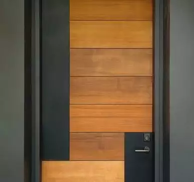 Warm wooden door designs for Indian homes