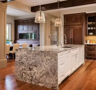 Kitchen Island With Marble Counter top