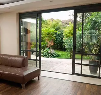 sliding door design for living room