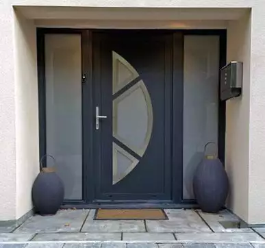 Aluminium Entrance door design for Indian home