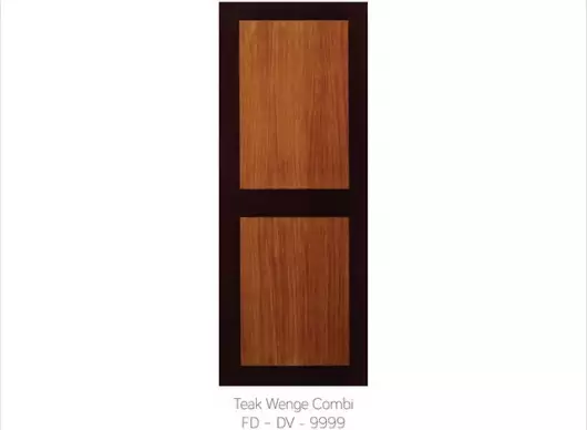 TEAK WENGE COMBI Flush Doors (FD) - DV 9999 by Fero Doors