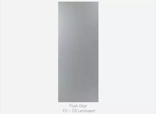 FLUSH DOOR FD - 03 LAMINATED by Fero doors