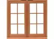 Solid Wooden Windows by C.P. Doors & Wood Craft