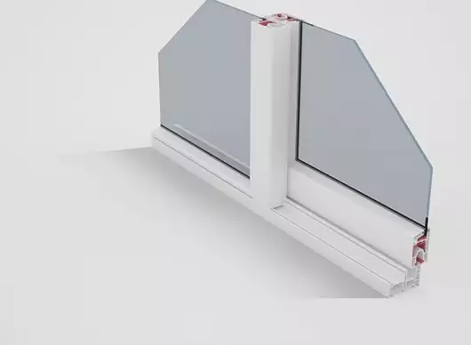 Sliding Window uPVC Profile - One Track by Okotech uPVC Profiles