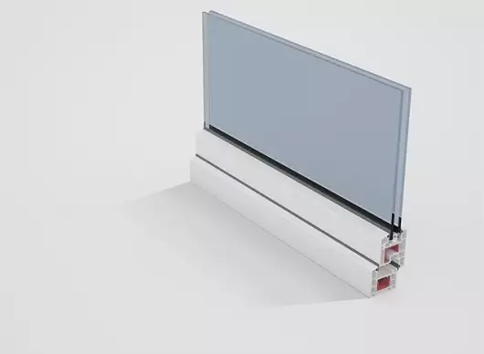 Casement Window uPVC Profile - Single open by Okotech uPVC Profiles