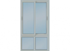 uPVC Combination Windows by Jaipur uPVC Door Windows