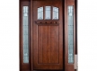 Solid Glass with Wooden Door by Oak Wood Doors & Interio