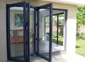 Aluminium Slide and Fold Doors by Gala Aluplast