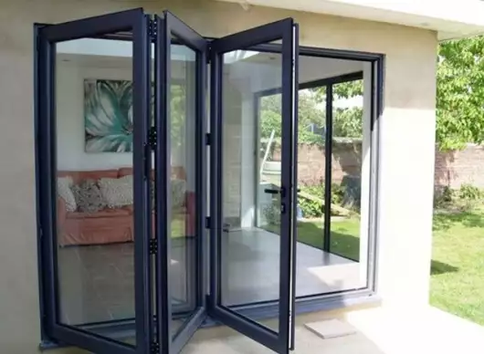 Aluminium Slide and Fold Doors by Gala Aluplast