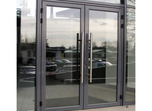 Glass Aluminium Doors by Sharma Decorator