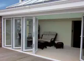 uPVC Slide and Fold Door by Unique Windows