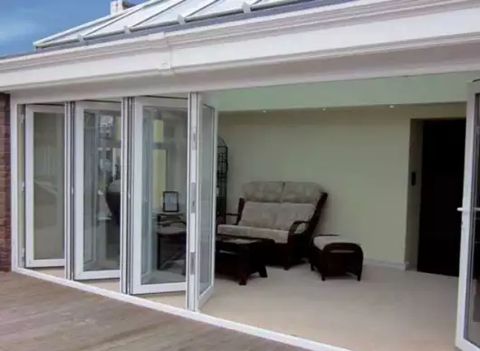 uPVC Slide and Fold Door by Unique Windows