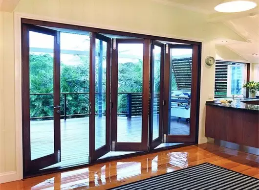 uPVC Slide & Fold Door by Usha Fenestra Systems Pvt. Ltd.