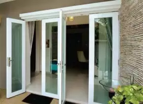 uPVC Casement Door by Mega Technologies