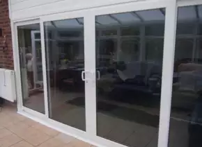 uPVC Glass Door by Startrack Window Solutions