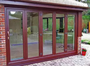 uPVC Slide & Fold Door by Ventino Windows Pvt. Ltd.