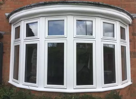 uPVC Bay Window by Dhanush Building Systems