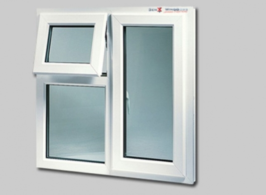 uPVC Combination Window by Genx Windoors