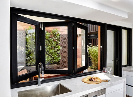 Aluminium Bi Fold Windows by Arsh Alfab