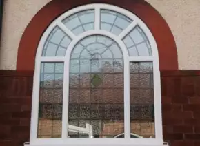 uPVC Arch Windows by Ankur Glass & Aluminium work