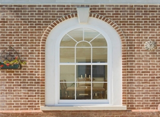 uPVC arch windows by Sahaba Fabrication