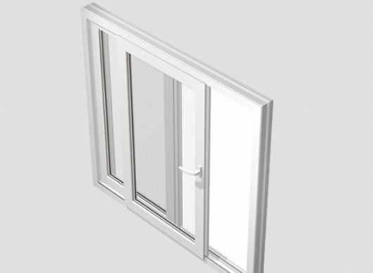 uPVC Two Track Sliding Windows by S.D.Glass UPVC & Aluminium works