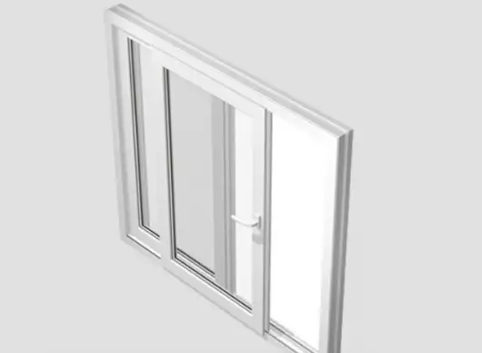 uPVC Two Track Sliding Windows by S.D.Glass UPVC & Aluminium works