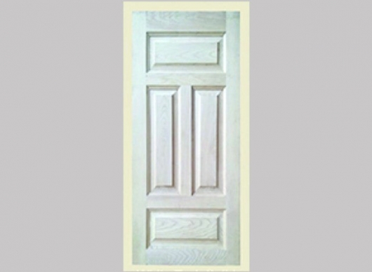 White Teak Solid Wooden Doors by A K LUMBERS LTD