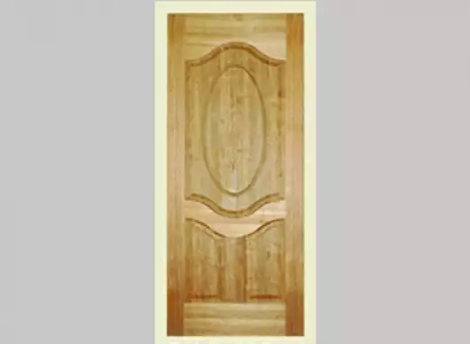 Skin Melamine 3 Panel Oval Door by A K LUMBERS LTD