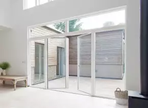 Aluminum Casement Doors by Baba Aluminium House