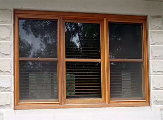 Wooden Windows by Aluglobe India