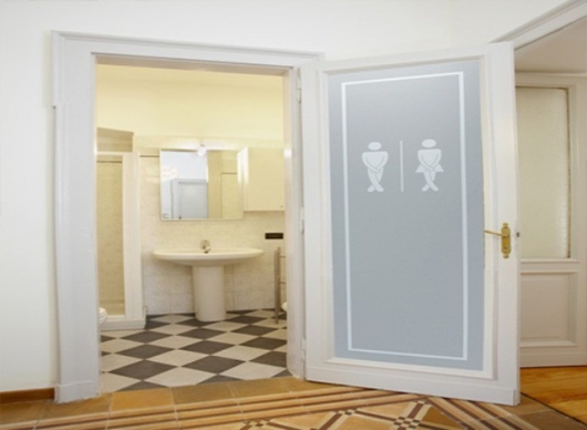 Bathroom Doors by Ars Associates