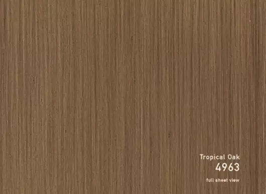 WD 4963 Tropical Oak HPL Sheet by Bloom Dekor Limited