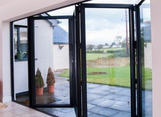 Aluminium Slide & Fold Doors by Symphony Glass & Aluminium