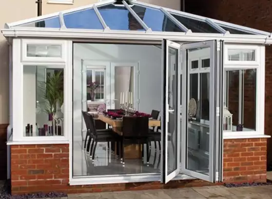 uPVC Slide & Fold Door by weatherseal.com